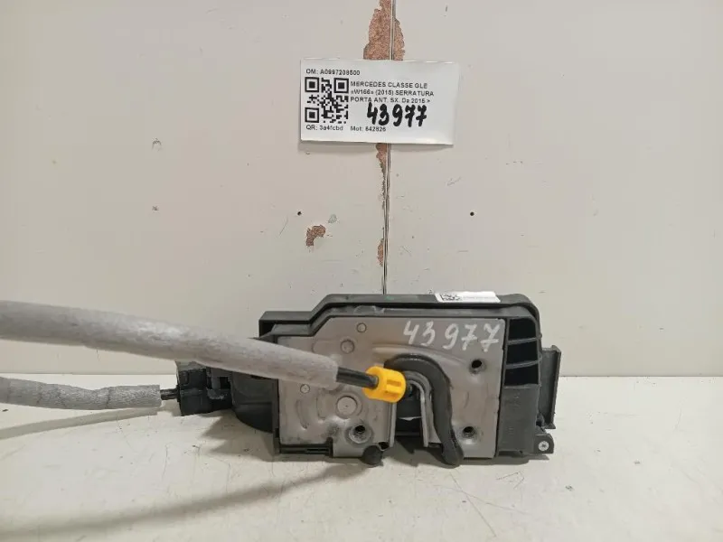 Serratura Porta ANT SX A0997208500 Mercedes Classe GLE W166 2015
