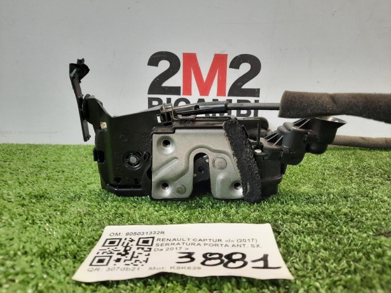 Serratura Porta ANT SX 805031332R Renault Captur I 2017