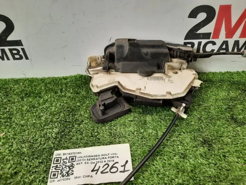Serratura Porta ANT SX 5K1837015H Volkswagen GOLF VII 2013