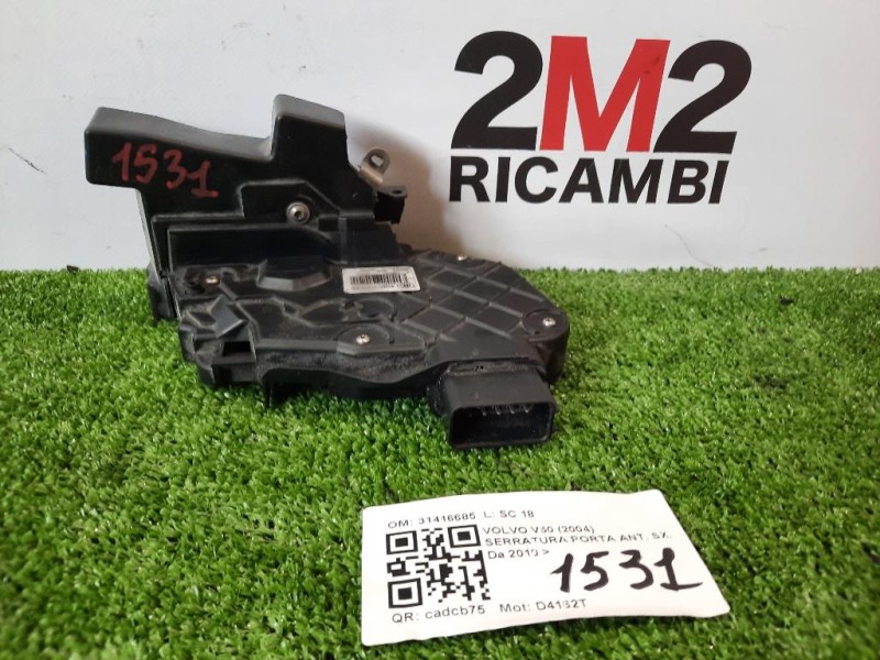 Serratura Porta ANT SX 31416685 Volvo V50 2004