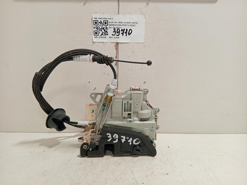Serratura Porta POST DX 8W0 839 016 C Audi A4 8K5 Avant 2012