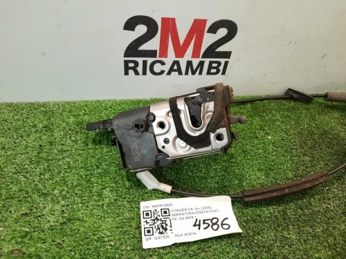 Serratura Porta POST DX 9800618680 POST DX Citroen C5 III 2008
