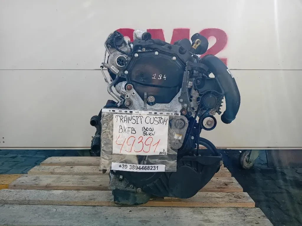 Motore Completo BKFAB 130 CV 96 KW Ford Transit Custom I 2018