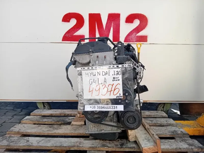 Motore Completo G4LA 86 CV 64 KW Hyundai I20 I 2012