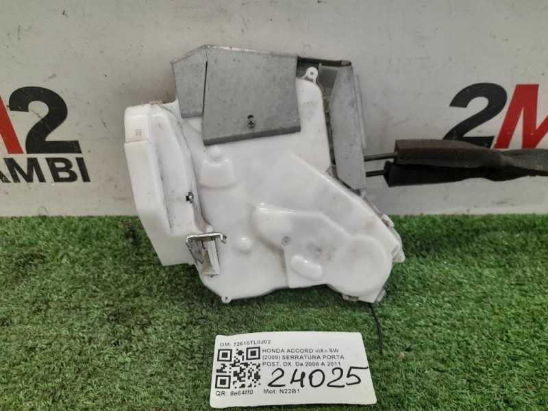 Serratura Porta POST DX 72610TL0J02 Honda Accord IX SW 2009