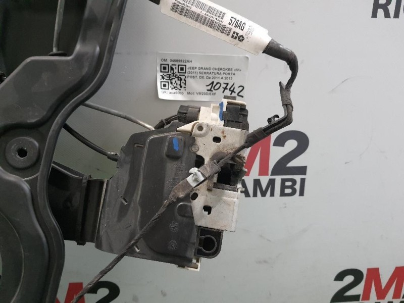 Serratura Porta POST DX 04589922AH Jeep Grand Cherokee IV 2011