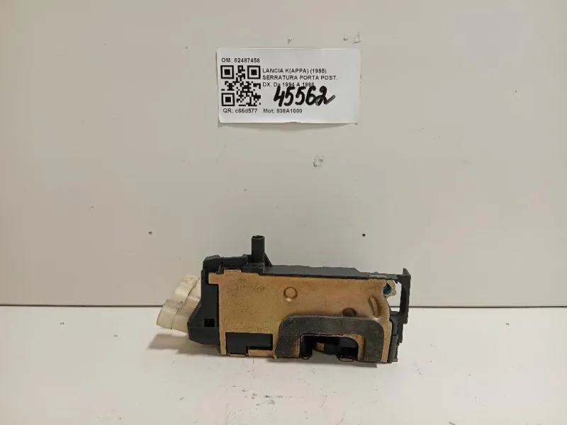 Serratura Porta POST DX 82487456 Lancia Kappa 1995