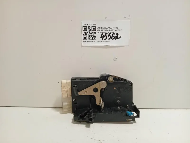 Serratura Porta POST DX 82487456 Lancia Kappa 1995