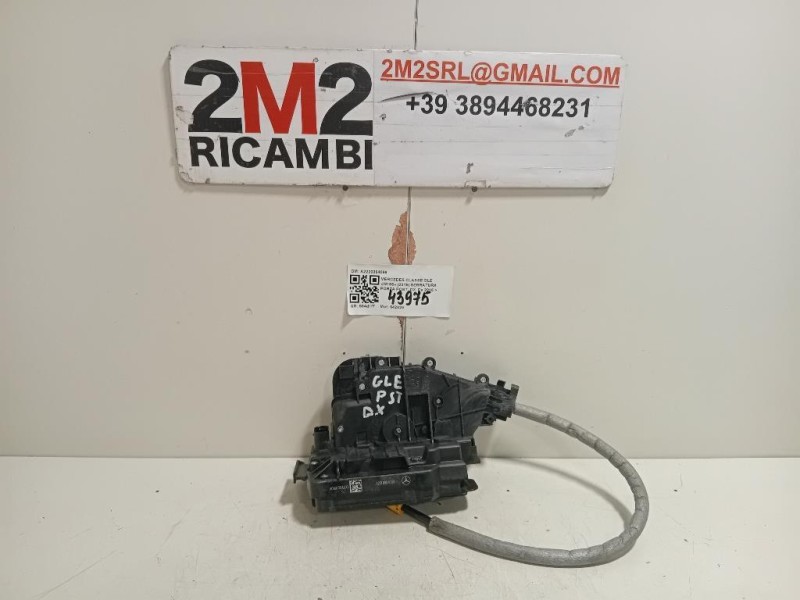 Serratura Porta POST DX A2220064099 Mercedes Classe GLE W166 2015
