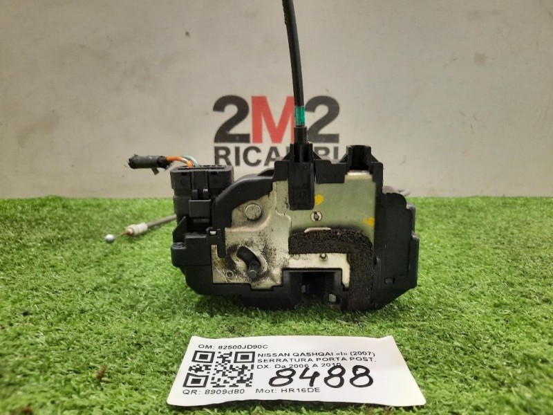 Serratura Porta POST DX 82500JD90C Nissan Qashqai I 2007