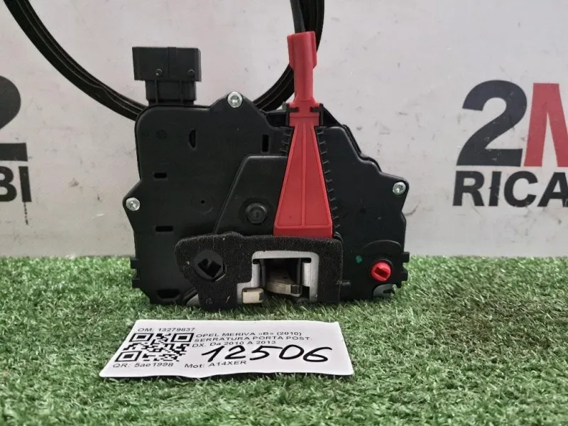 Serratura Porta POST DX 13279837 Opel Meriva B 2010