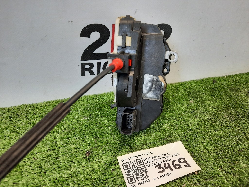 Serratura Porta POST DX 13579548 Opel Mokka 2013