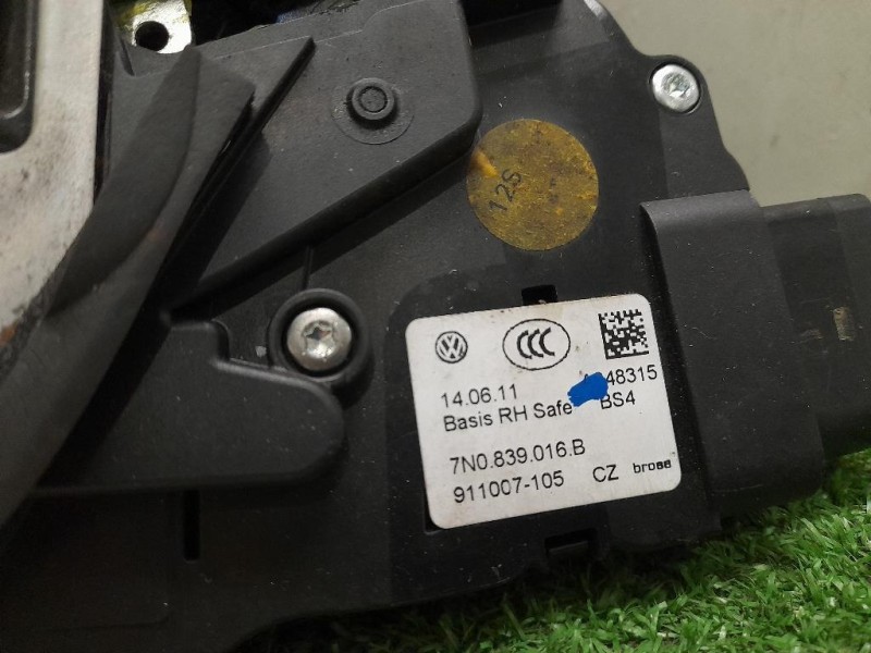 Serratura Porta POST DX 7N0839016B Volkswagen Sharan IV 2010