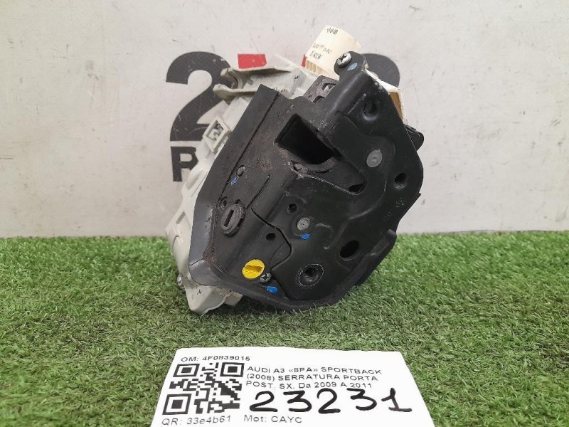 Serratura Porta POST SX 4F0839015 Audi A3 8PA Sportback 2008