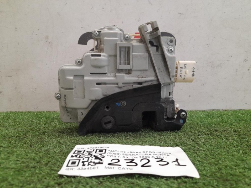 Serratura Porta POST SX 4F0839015 Audi A3 8PA Sportback 2008