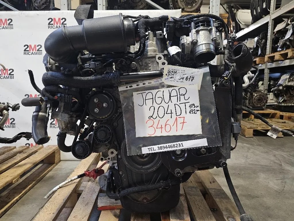 Motore Completo 204DT 179 CV 132 KW Jaguar XE 2015