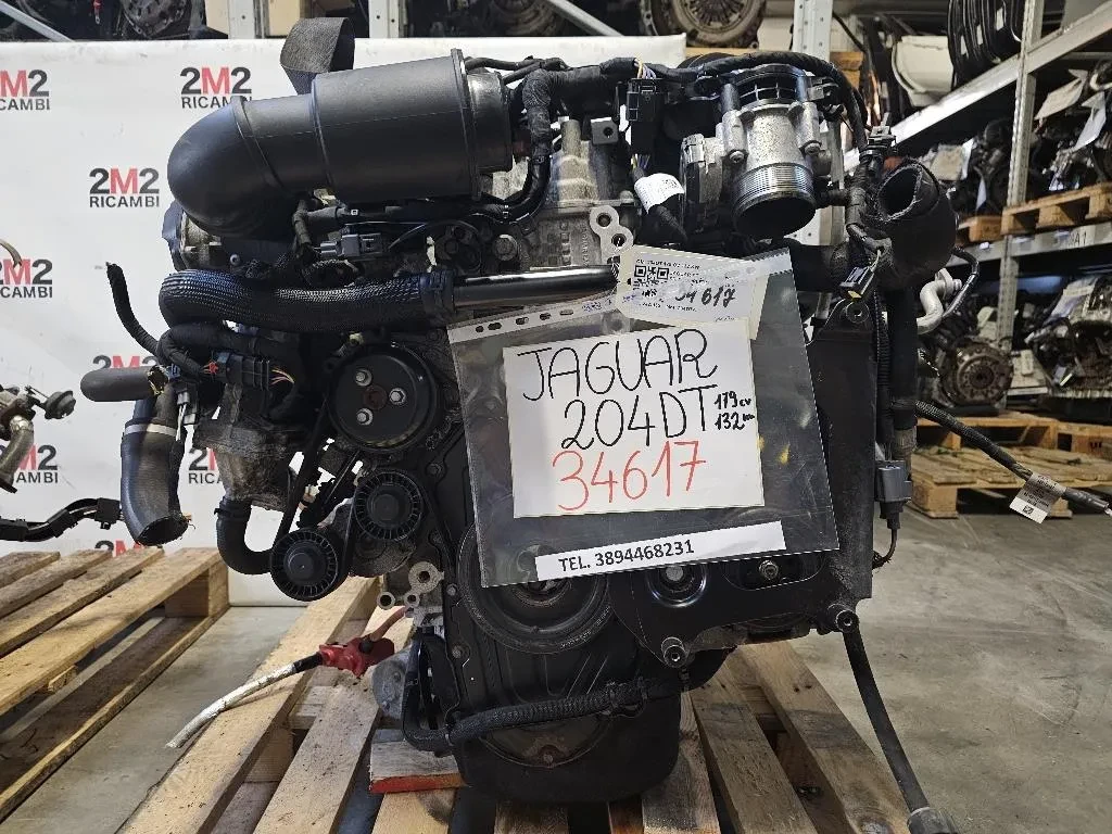 Motore Completo 204DT 179 CV 132 KW Jaguar XE 2015