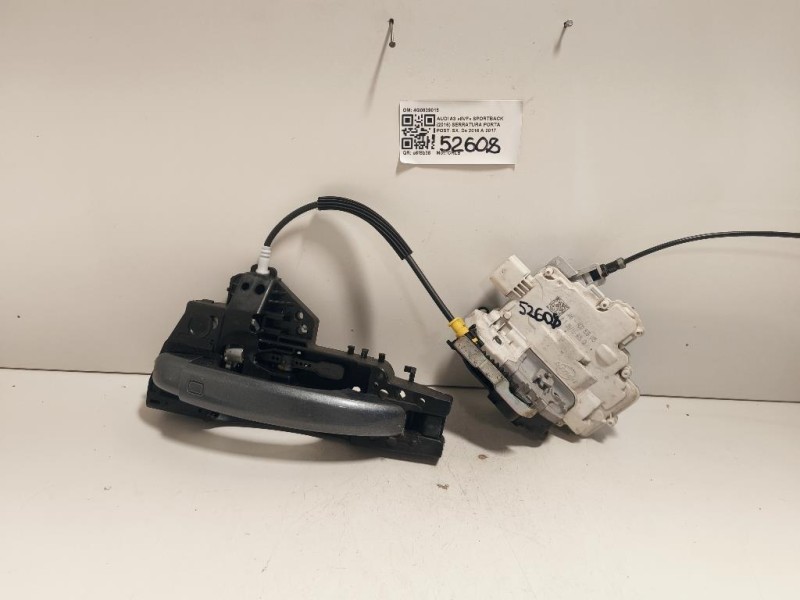 Serratura Porta POST SX 4G0839015 Audi A3 8VF Sportback 2016