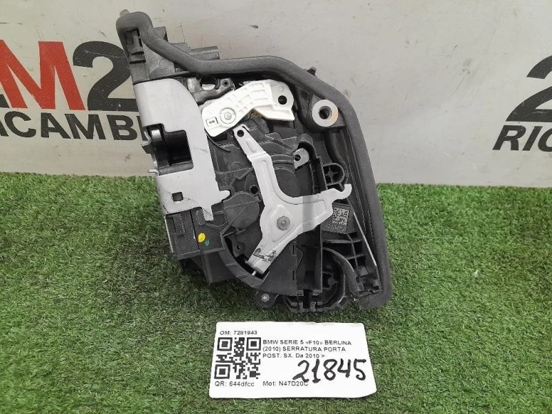 Serratura Porta POST SX 7281943 Bmw Serie 5 F10 Berlina 2010