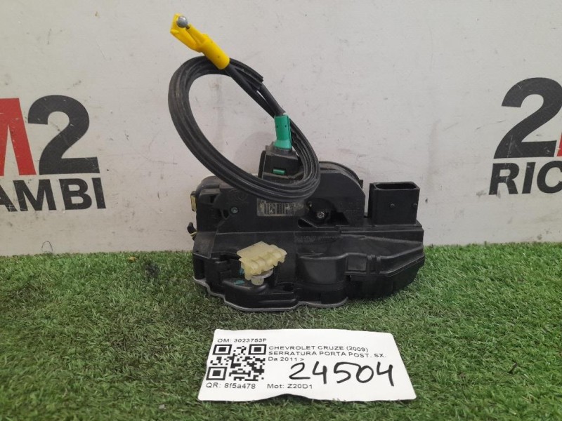 Serratura Porta POST SX 3023753F Chevrolet Cruze 2009