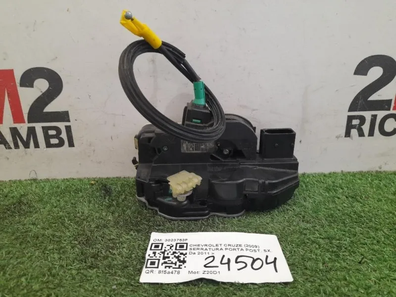 Serratura Porta POST SX 3023753F Chevrolet Cruze 2009