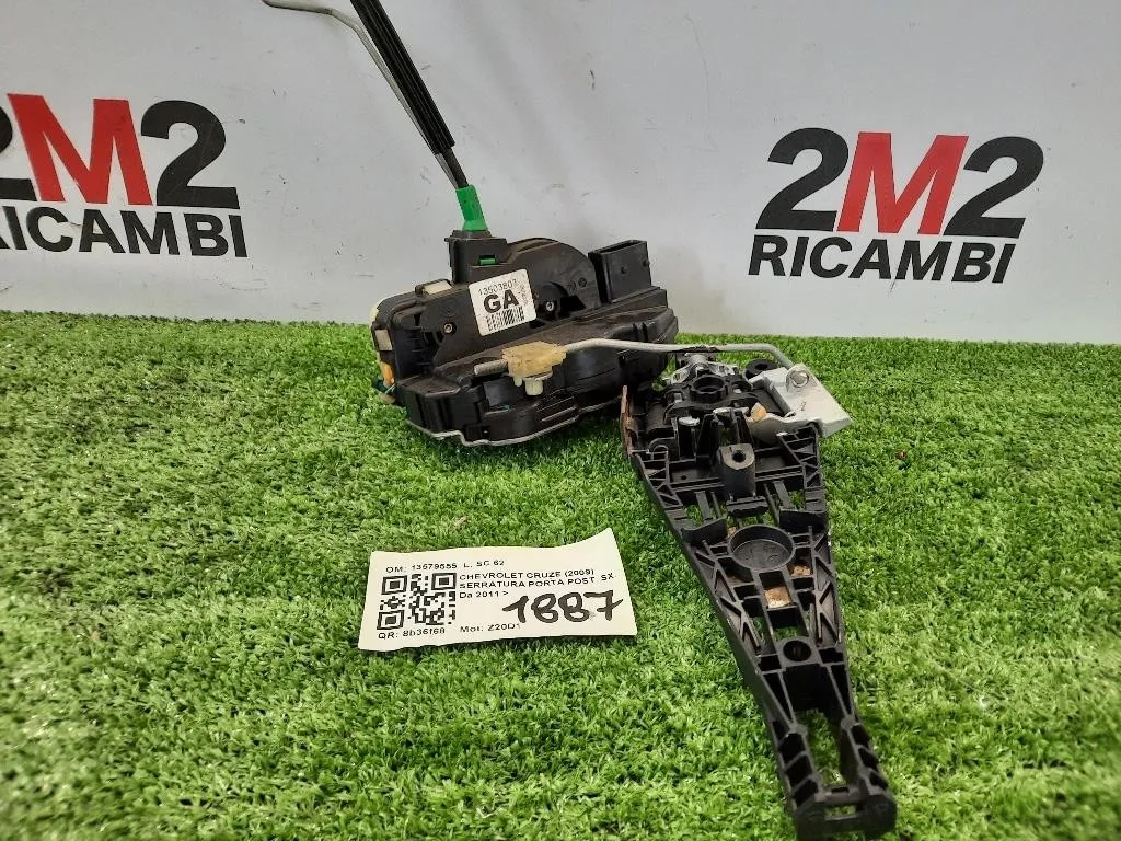 Serratura Porta POST SX 13579555 Chevrolet Cruze 2009
