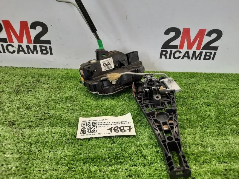 Serratura Porta POST SX 13579555 Chevrolet Cruze 2009