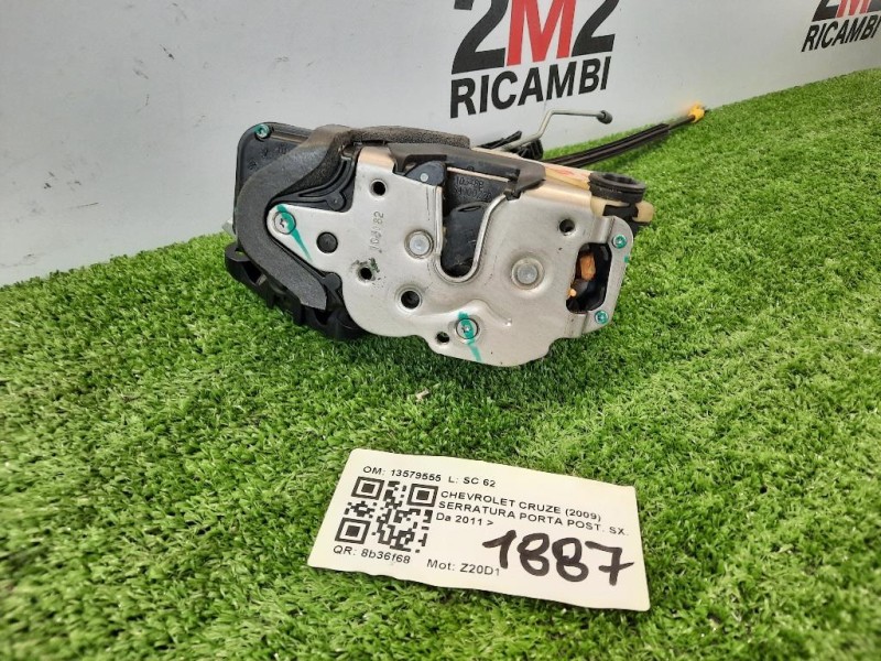 Serratura Porta POST SX 13579555 Chevrolet Cruze 2009