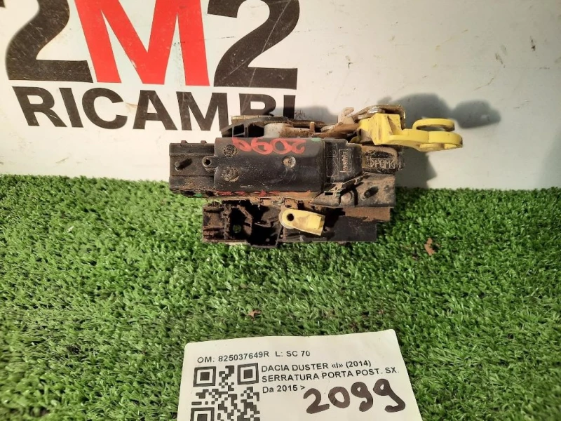 Serratura Porta POST SX 825037649R Dacia Duster I 2014