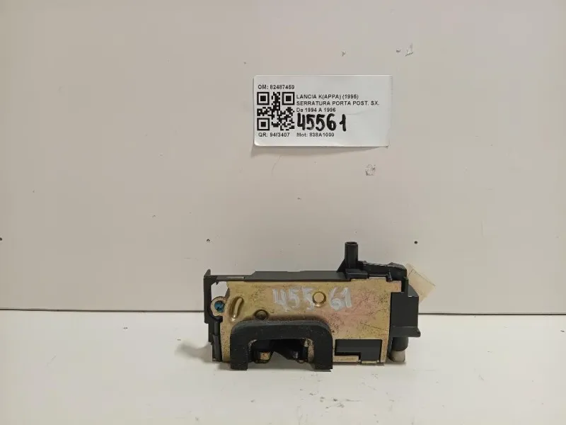 Serratura Porta POST SX 82487459 Lancia Kappa 1995