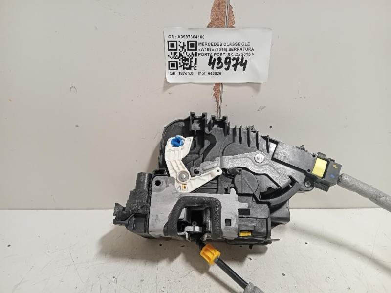 Serratura Porta POST SX A0997304100 Mercedes Classe GLE W166 2015
