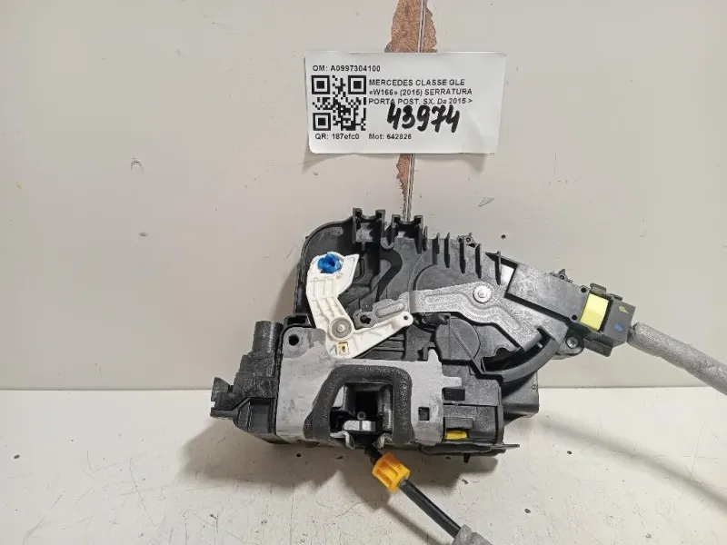 Serratura Porta POST SX A0997304100 Mercedes Classe GLE W166 2015