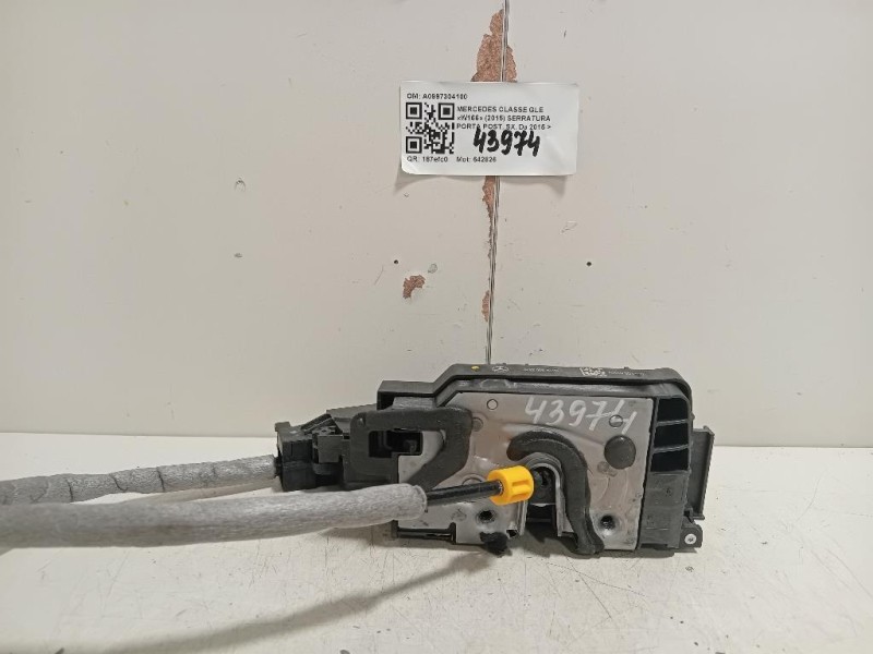 Serratura Porta POST SX A0997304100 Mercedes Classe GLE W166 2015