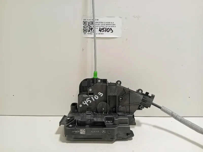 Serratura Porta POST SX A2220064099 Mercedes Classe GLE W166 2015