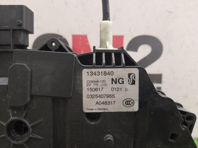 Serratura Porta POST SX 13431840 Opel Corsa E 2014