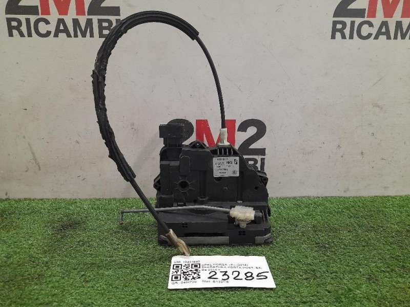 Serratura Porta POST SX 13431840 Opel Corsa E 2014