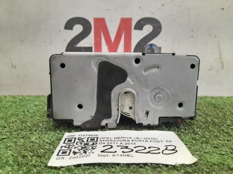 Serratura Porta POST SX 13279836 Opel Meriva B 2010