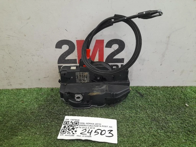 Serratura Porta POST SX 13579545 Opel Mokka 2013
