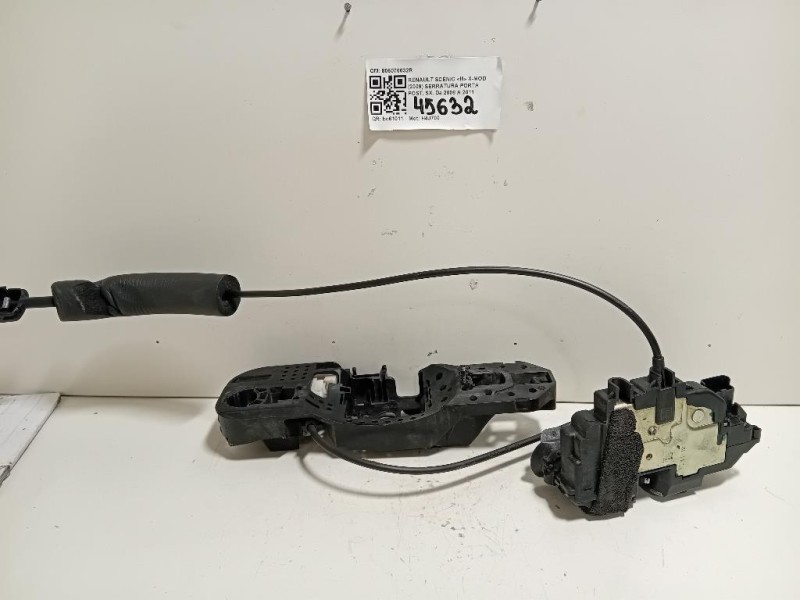 Serratura Porta POST SX 806070032R Renault Scénic III X-mod 2009