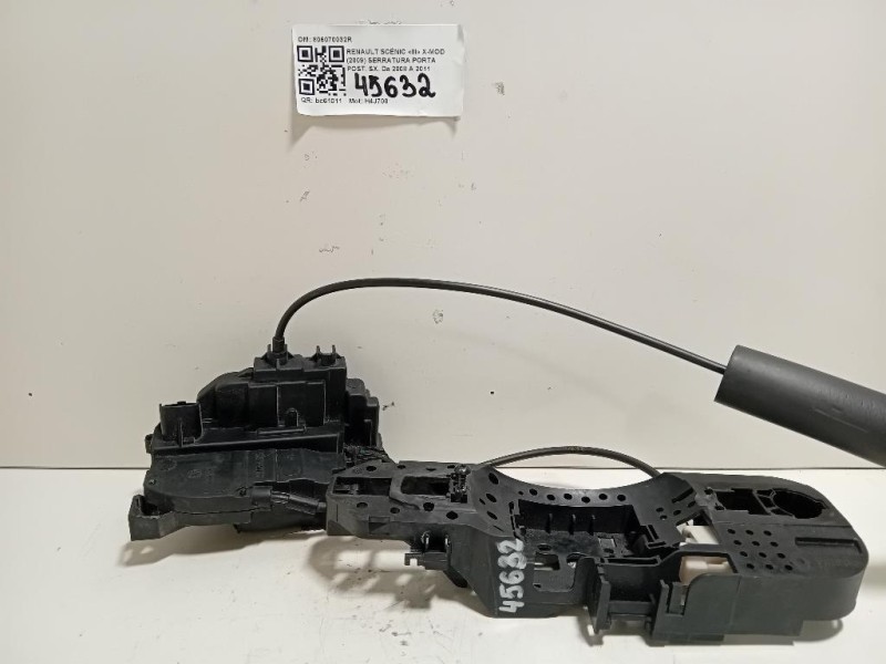 Serratura Porta POST SX 806070032R Renault Scénic III X-mod 2009