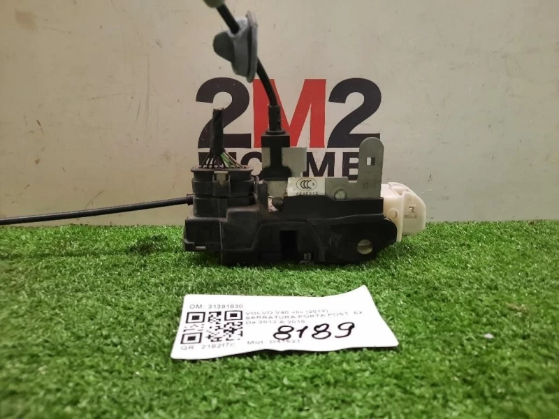 Serratura Porta POST SX 31391830 Volvo V40 II 2012