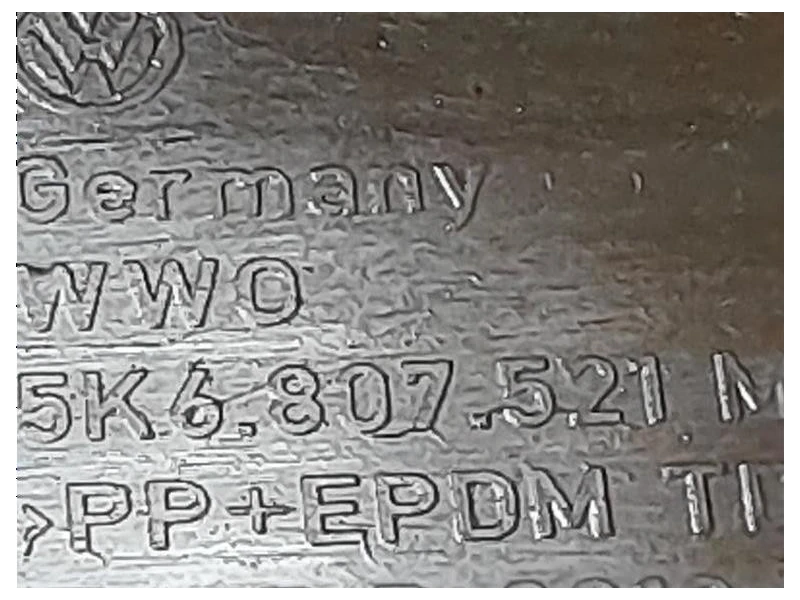 Paraurti POST 5K6807521 Volkswagen GOLF VI 2009