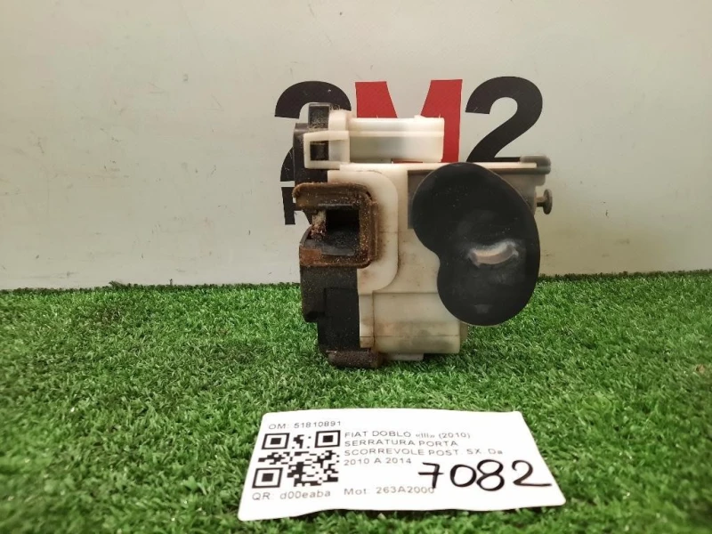 Serratura Porta Scorrevole POST SX 51810891 Fiat Doblò III 2010