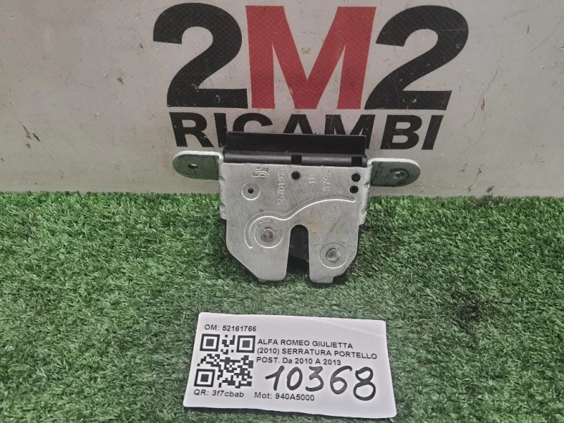 Serratura Portello POST 52161766 Alfa Romeo Giulietta 2010