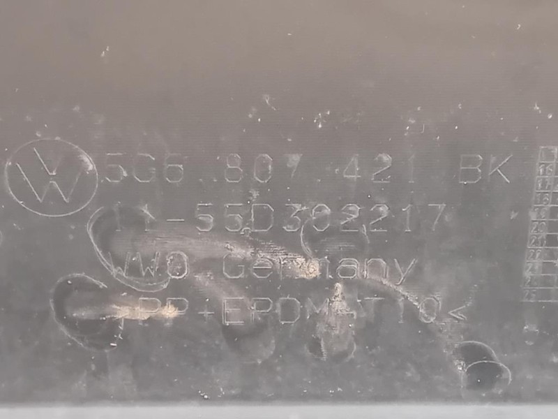 Paraurti POST 5G6 807 421 B Volkswagen GOLF VII 2013