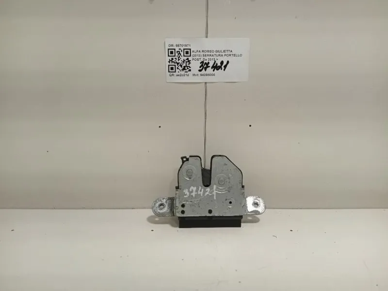 Serratura Portello POST 55701971 Alfa Romeo Giulietta 2013