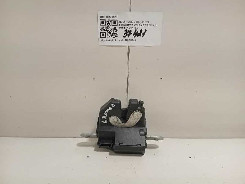 Serratura Portello POST 55701971 Alfa Romeo Giulietta 2013