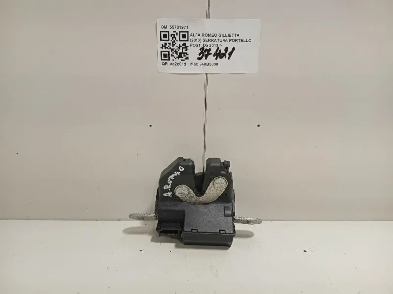 Serratura Portello POST 55701971 Alfa Romeo Giulietta 2013