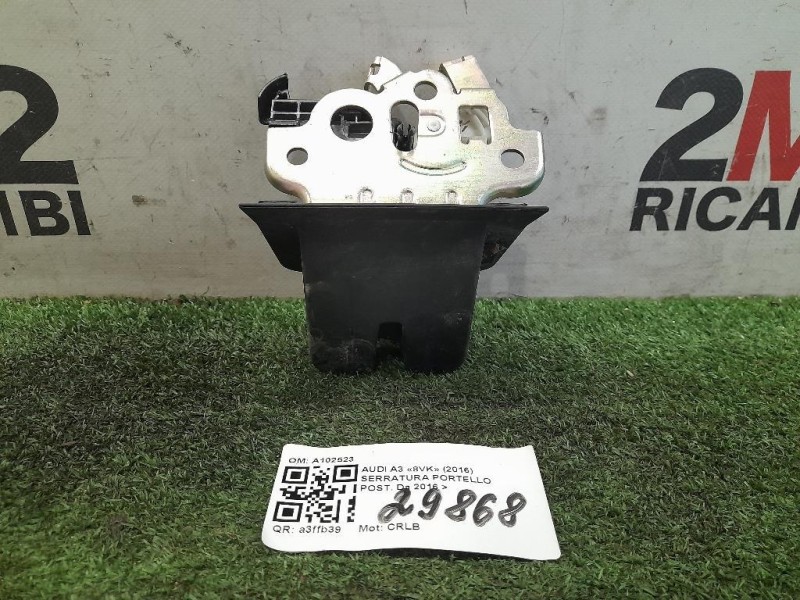 Serratura Portello POST A102523 Audi A3 8VK 2016