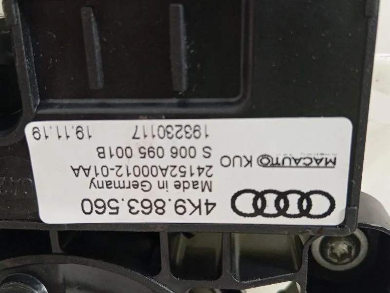 Serratura Portello POST 4K9 863 560 Audi A6 4GD Avant 2016